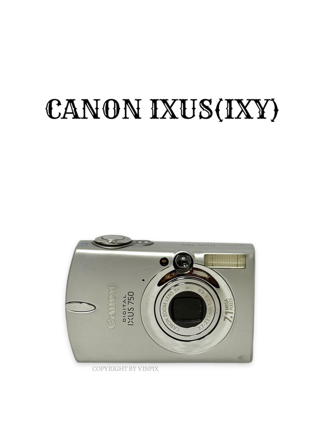 캐논 익서스 750(IXUS 750) 빈티지 디지털 카메라 디카 상품이미지1