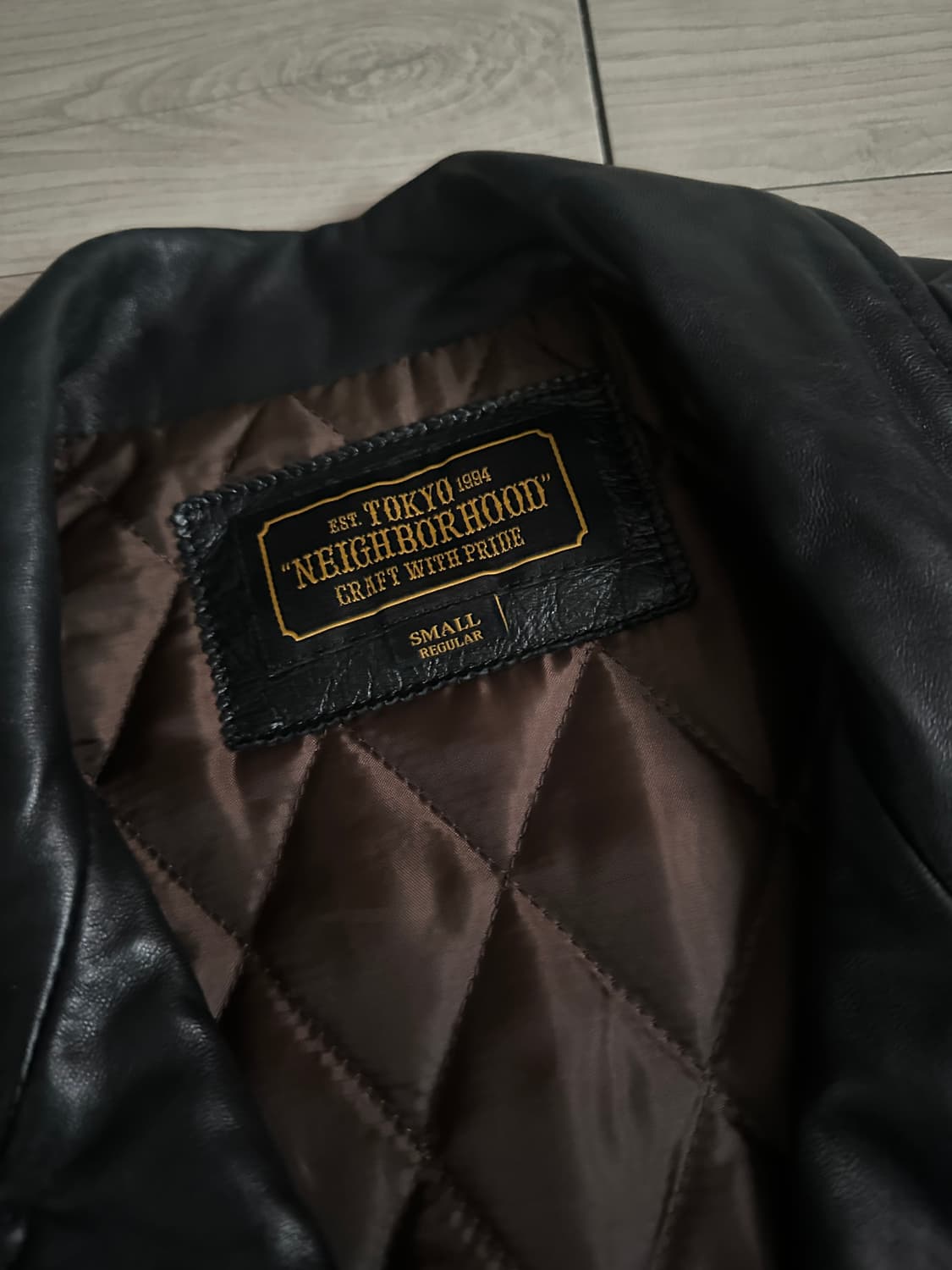 네이버후드 17AW 라이더 자켓 상품이미지3