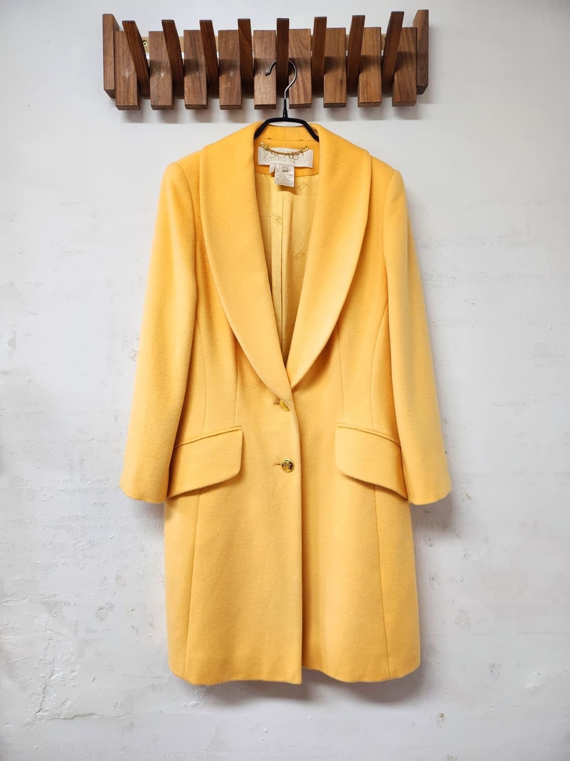 Escada 옐로우 울코트 상품이미지1