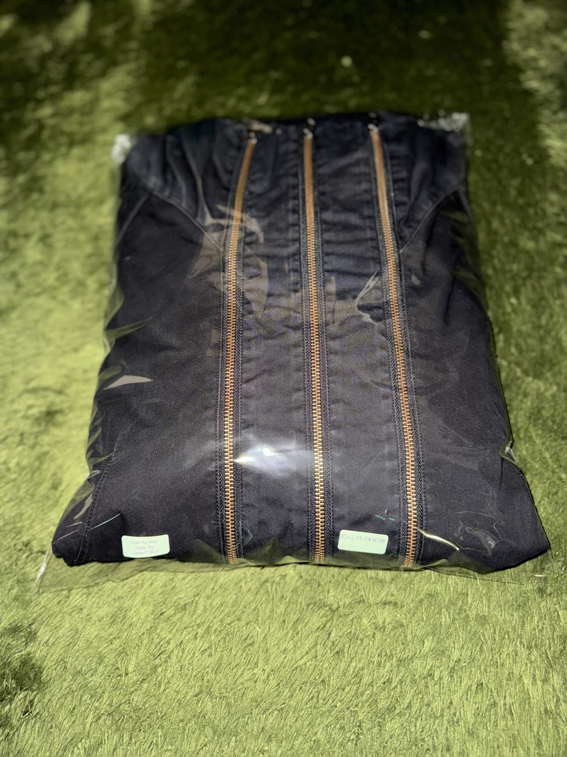 [XL] 코스트퍼킬로 트리플 집 코튼 후디드 블루종 자켓 상품이미지10