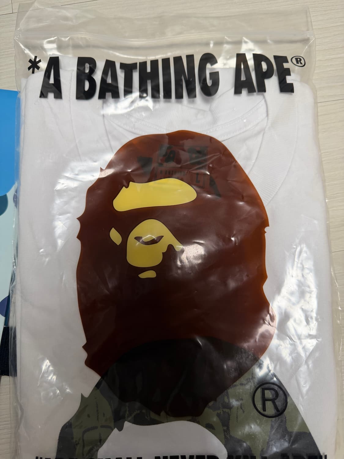 미개봉새상품) 베이프 빅헤드 카모 반팔 L 상품이미지2