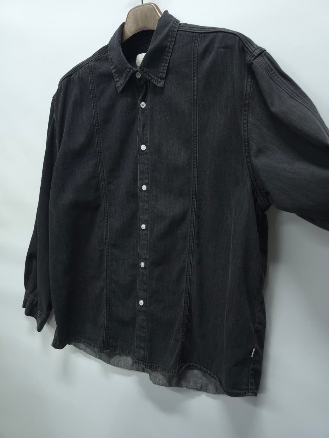 라퍼지스토어 흑청남방 데님셔츠 ( 남성M ) 상품이미지1