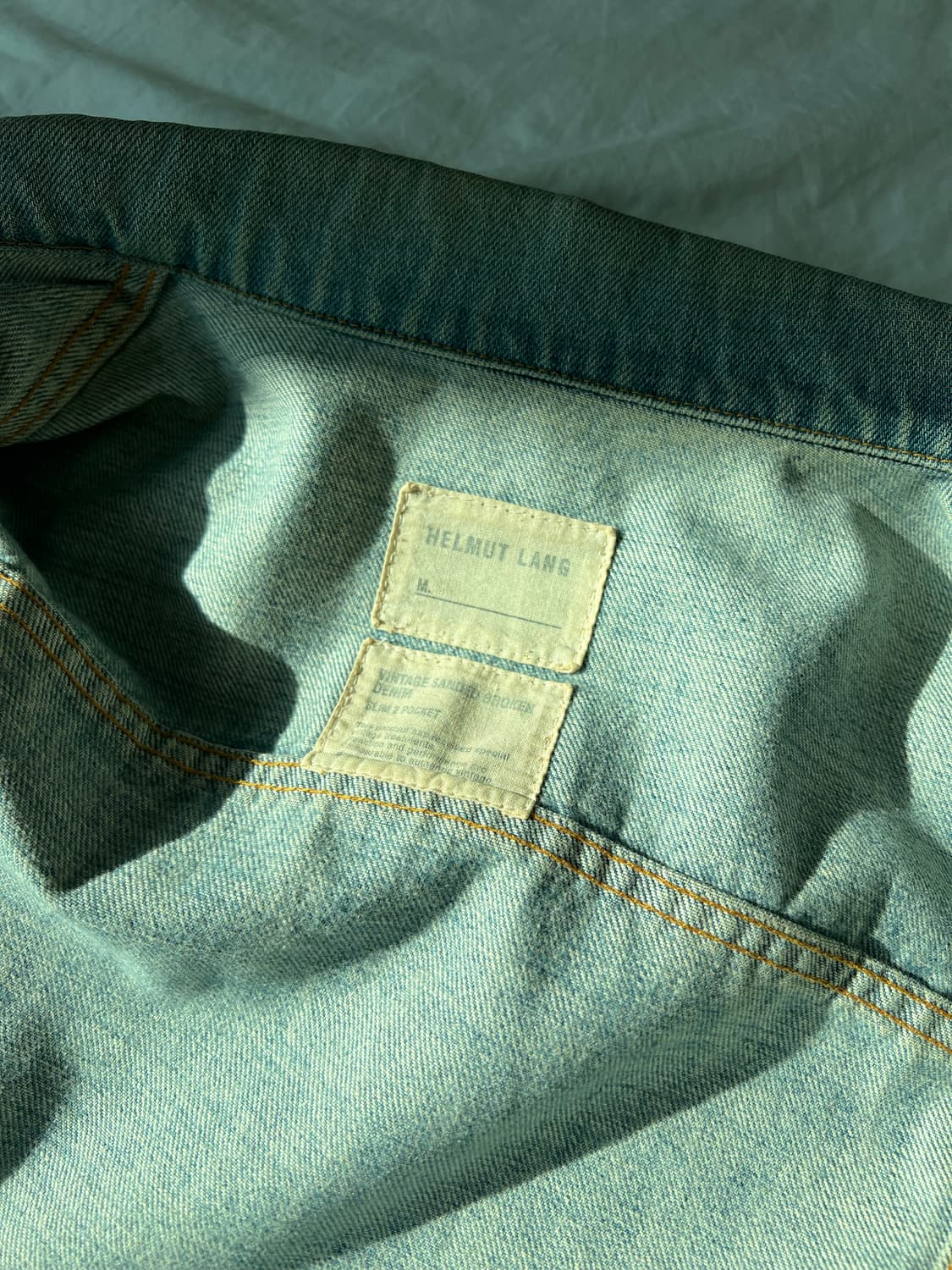 Helmut lang 00s denim jacket 상품이미지1