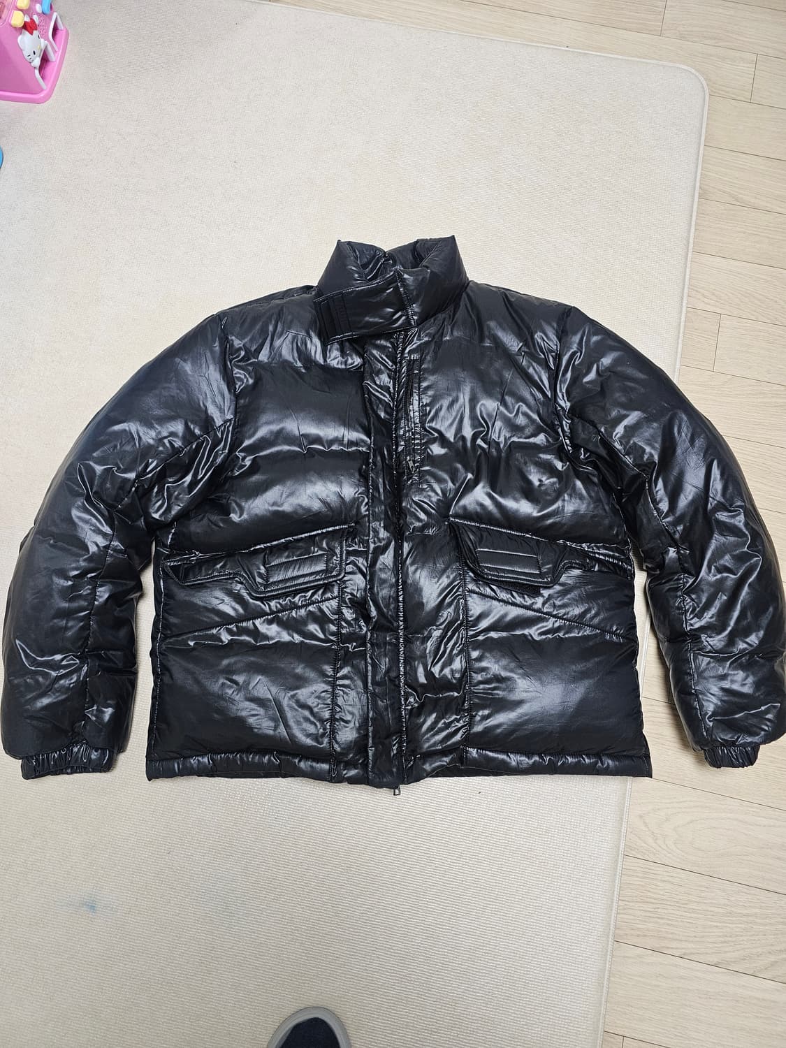 이얼즈어고 숏 다운패딩 상품이미지1