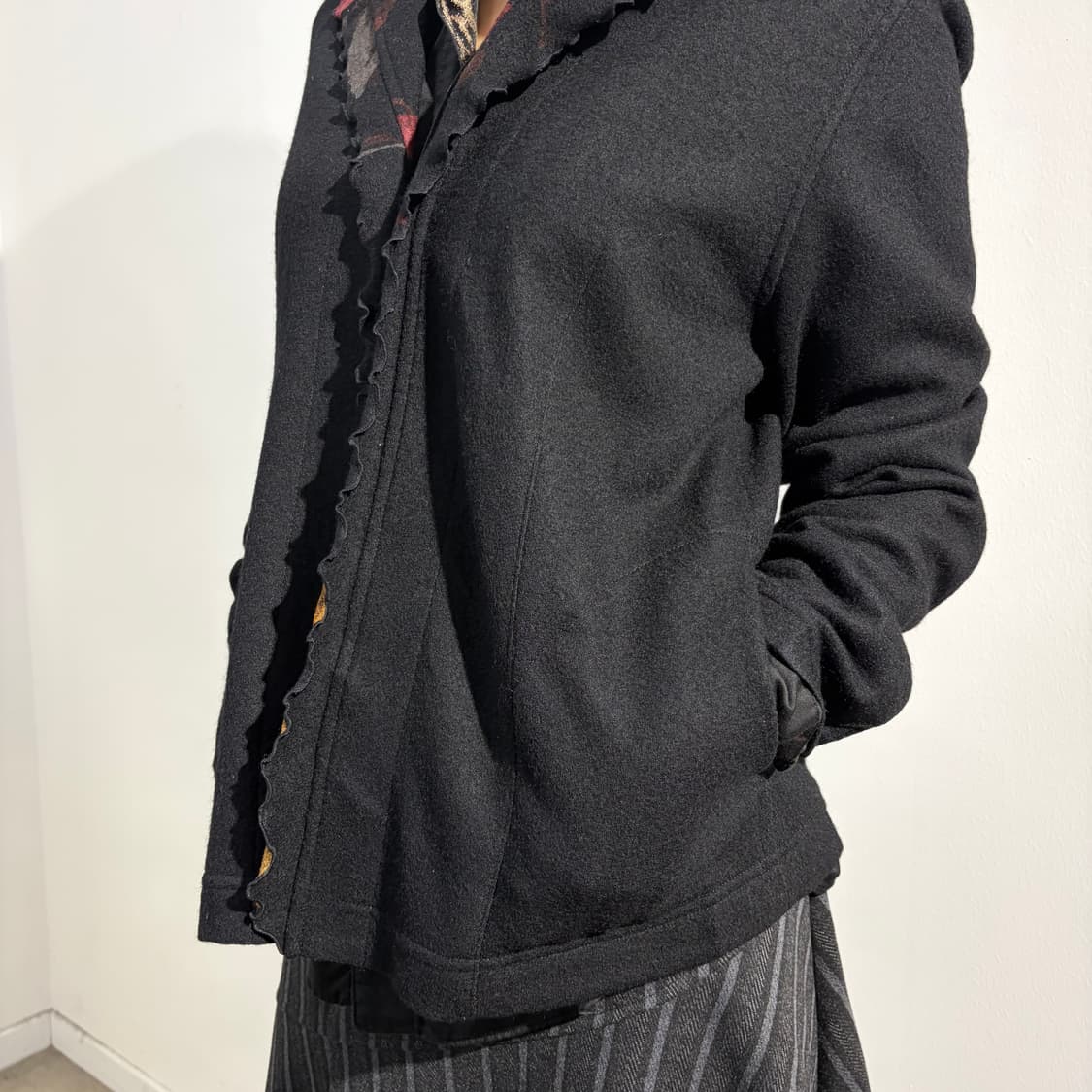 일본빈티지 울 블레이저 자켓 상품이미지3