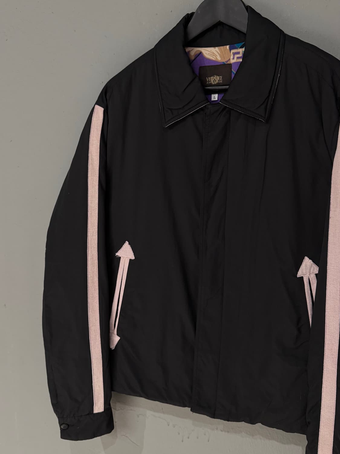 90s 베르사체 진스 꾸띄르 패딩 자켓 상품이미지3