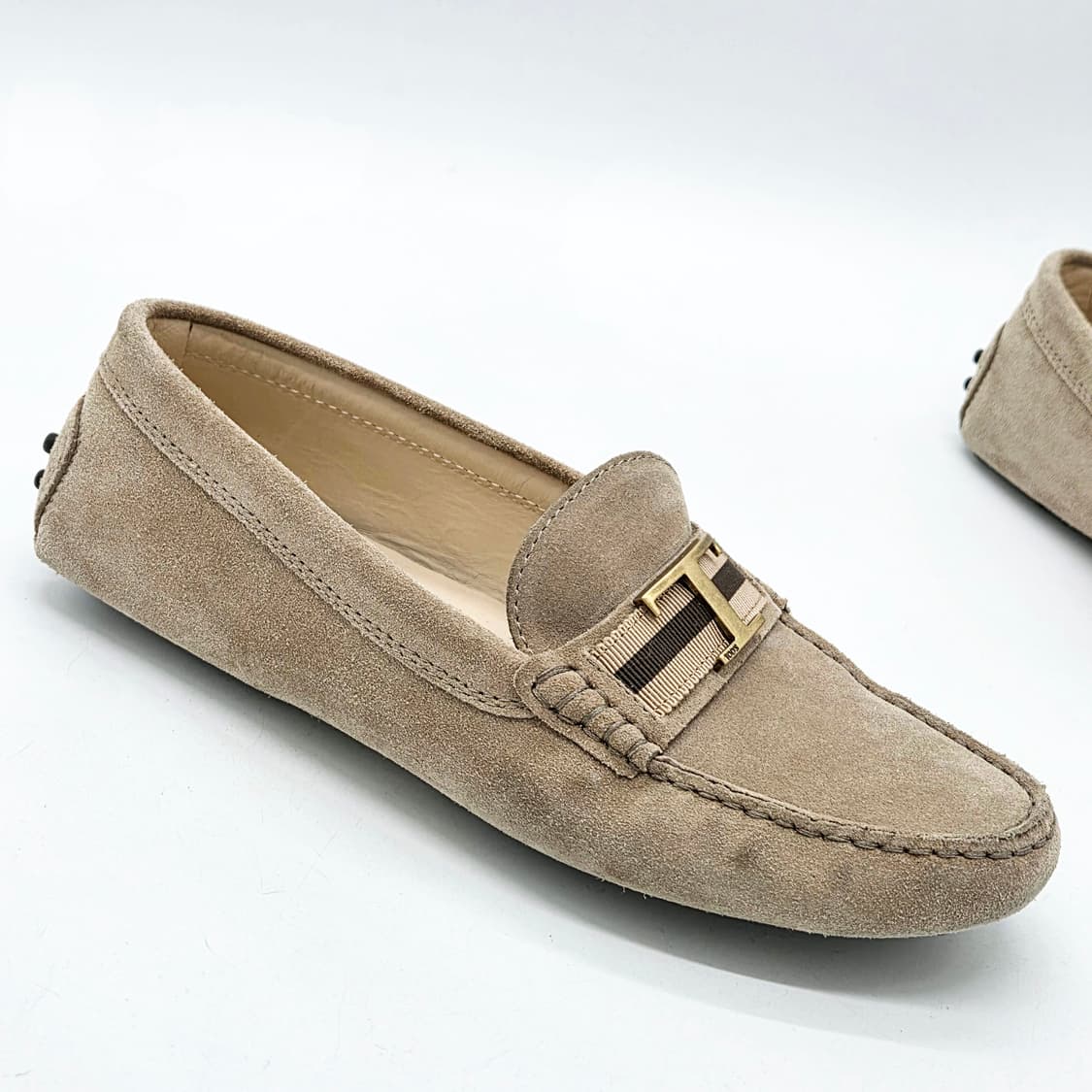  토즈 우먼스 T로고 드라이빙 슈즈 (37)  상품이미지5