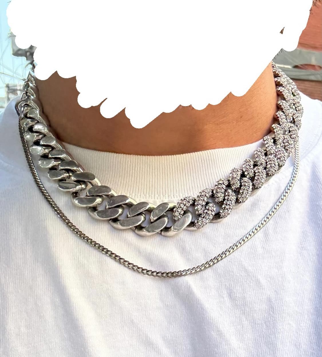 생로랑 커브 체인 목걸이 상품이미지4