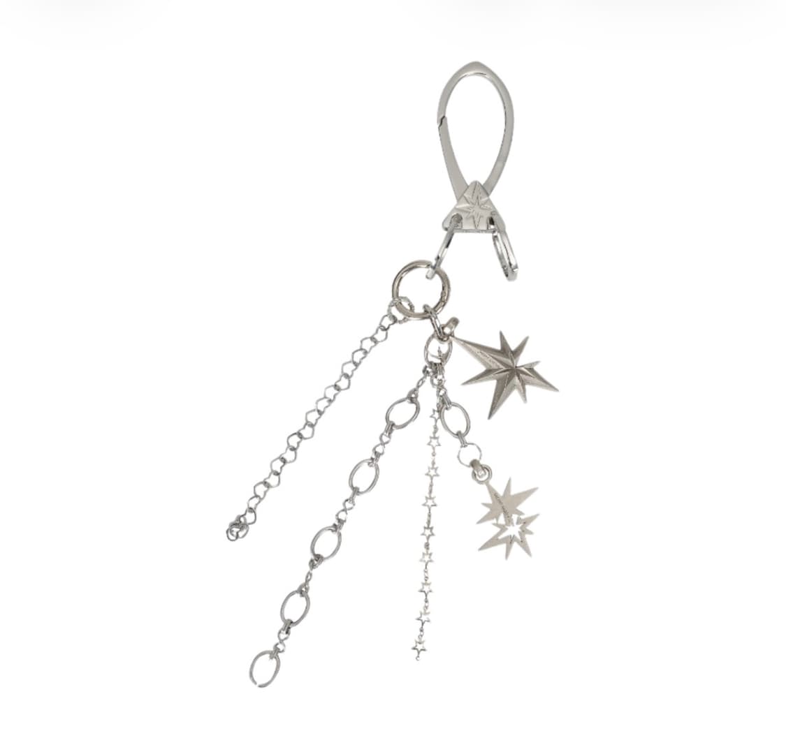 베이컨트 아카이브 스타 키링 실버 상품이미지1