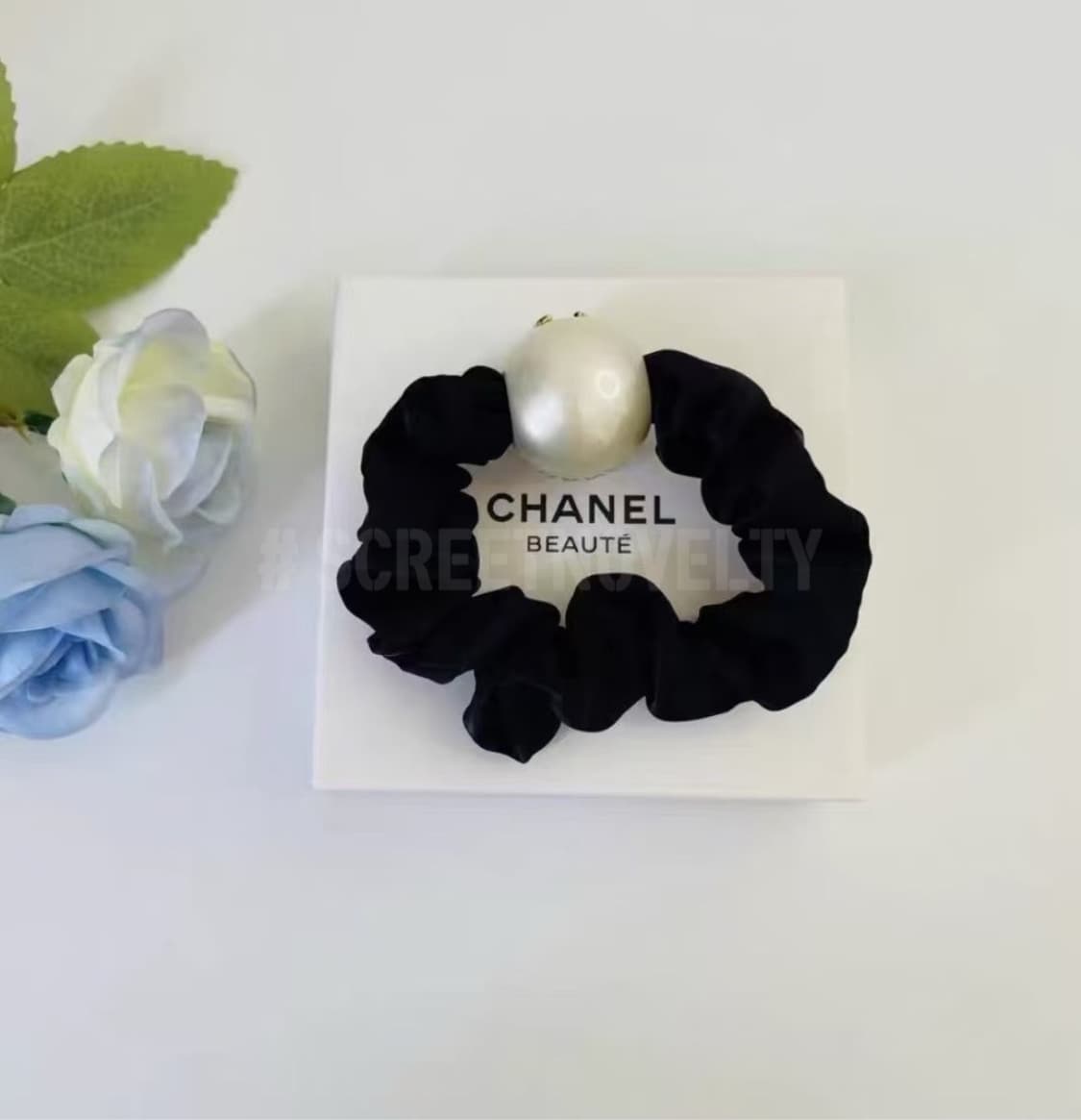 샤넬뷰티 진주 CC로고 헤어슈슈 상품이미지7