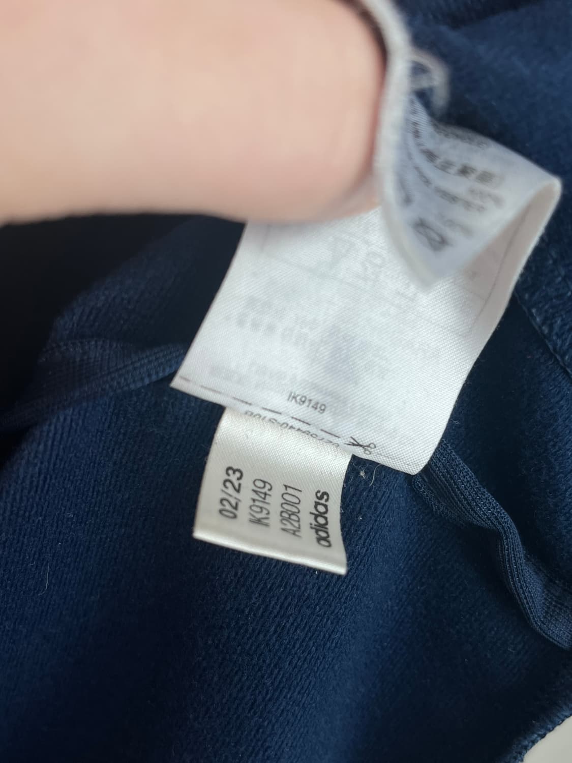 [루즈핏/L] 아디다스 베켄바우어 대장 져지 나이트 인디고 상품이미지6