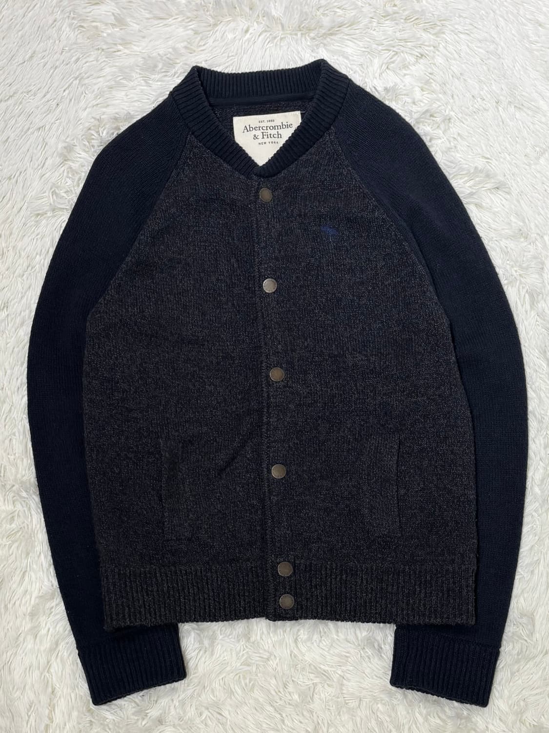 아베크롬비 자수로고 니트 자켓 상품이미지3