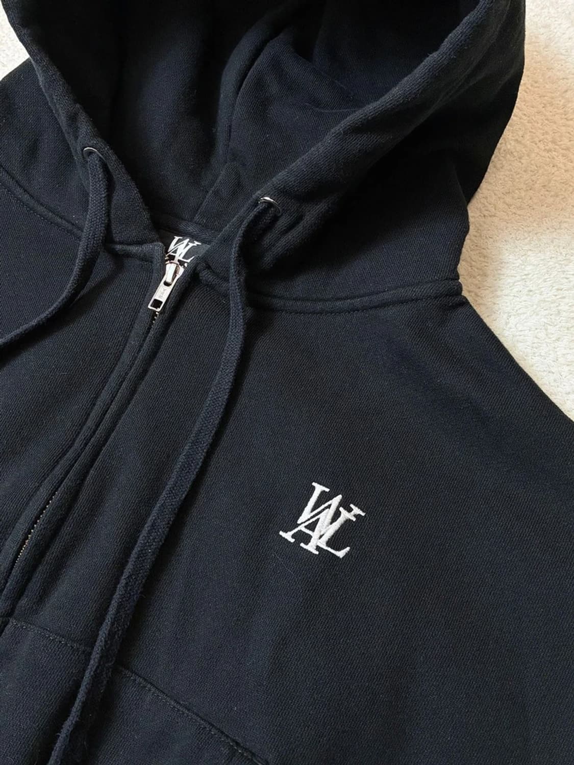 우알롱 21FW 투웨이 시그니처 크롭 후드 집업 PN6959 상품이미지4