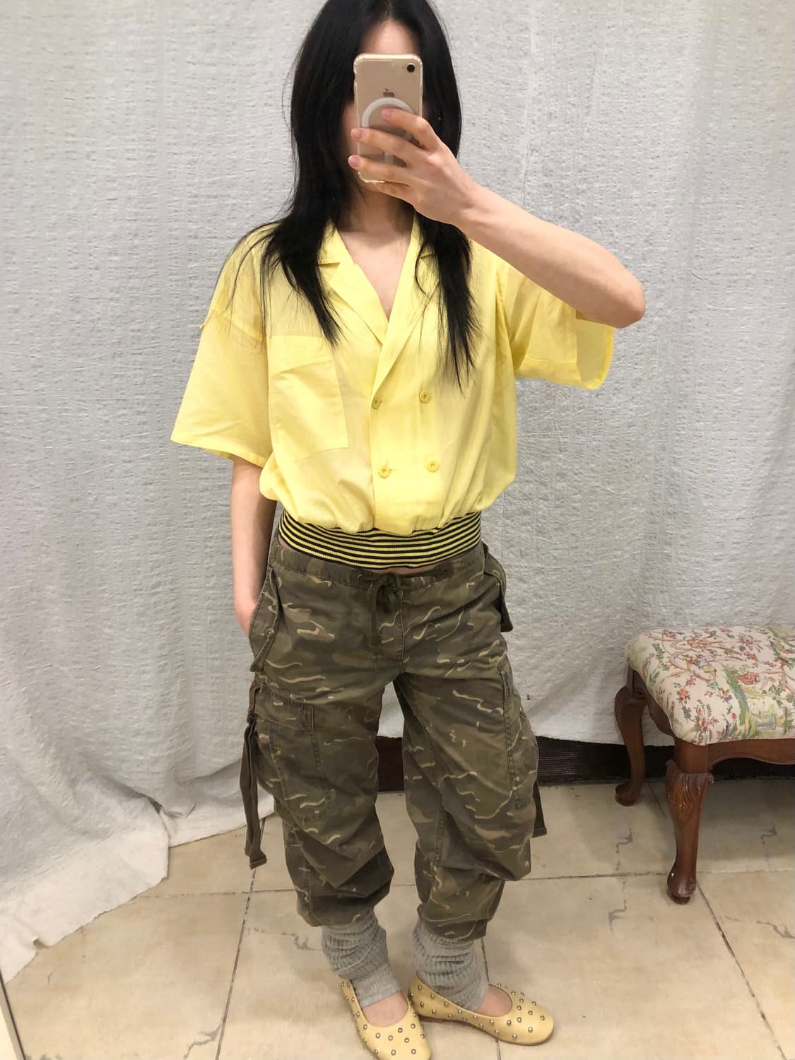 Camo string casual pants 상품이미지5