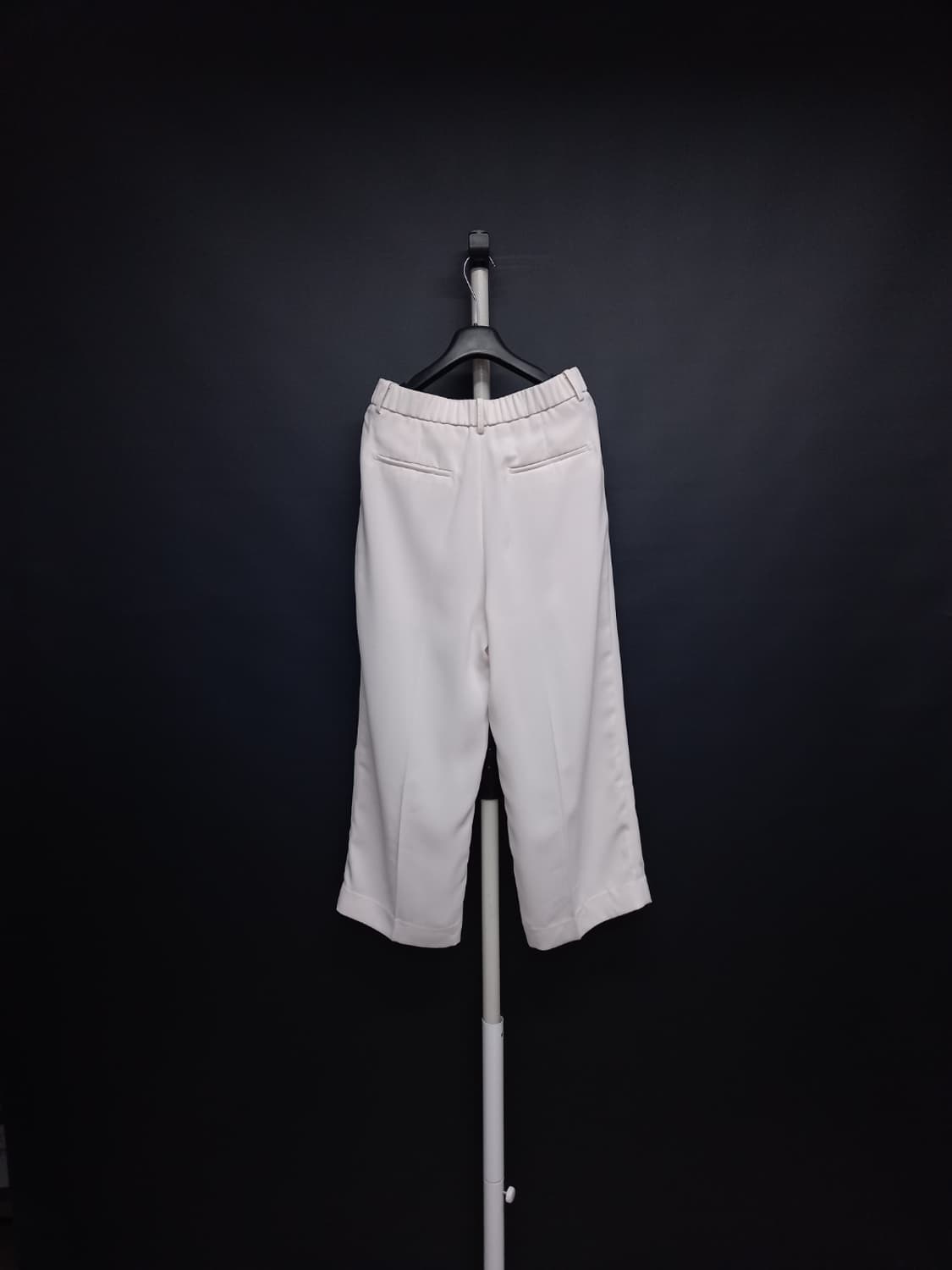 베라왕 춘하 쉬폰 하이웨스트 일자통핏 9부 팬츠 66 상품이미지2