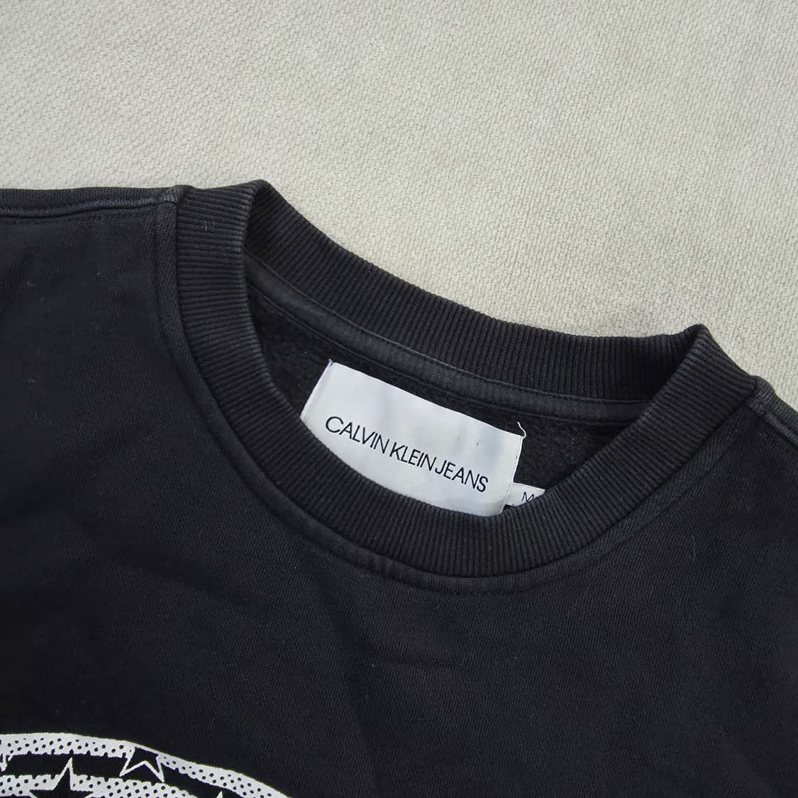 [M] 캘빈클라인 진 기모 맨투맨 0127J 상품이미지2