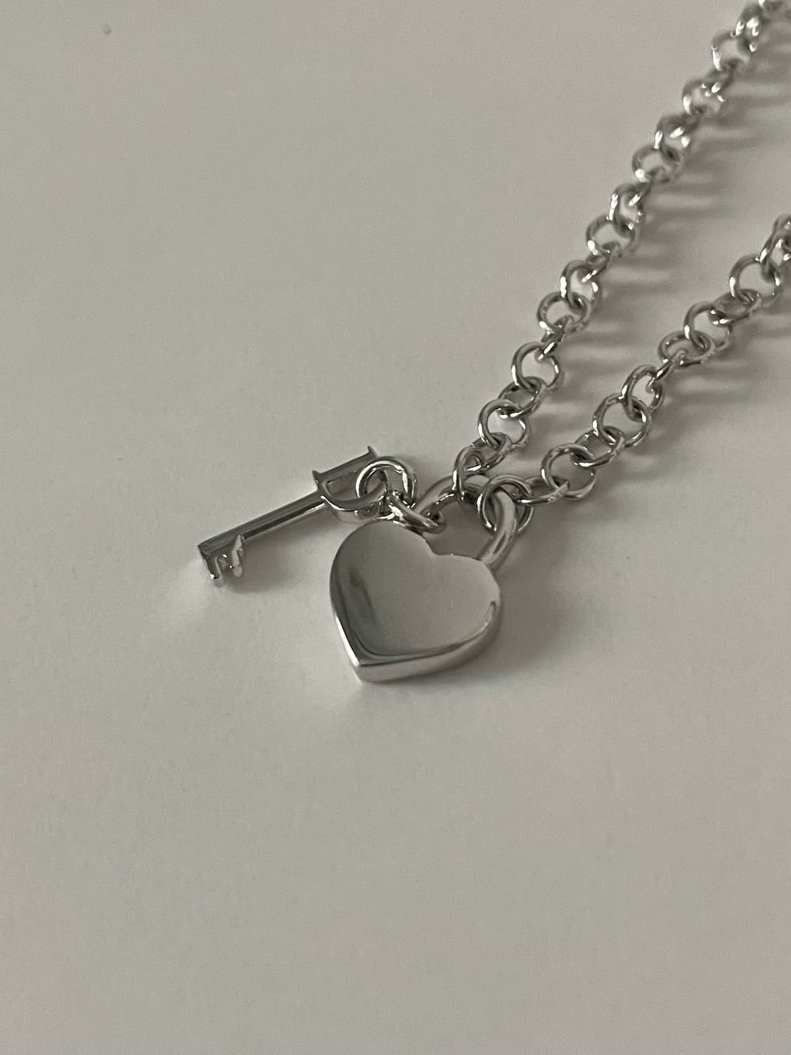 Christian Dior necklace / 디올 하트 자물쇠 목걸이 상품이미지6