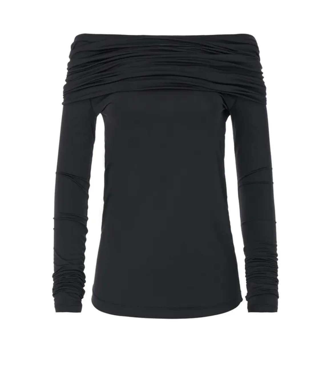 나체 DRAPING LONG SLEEVE BLACK 상품이미지4