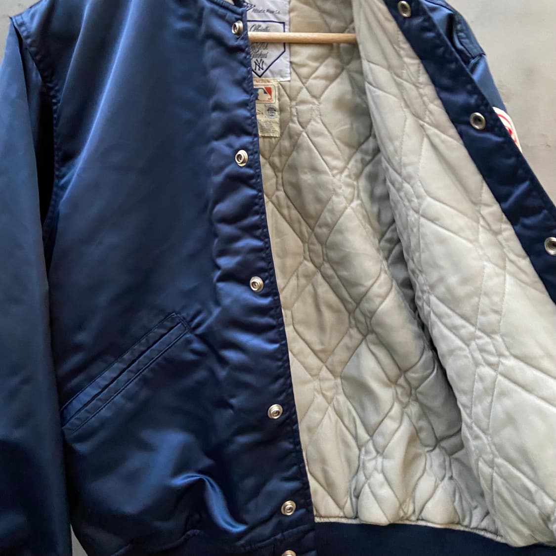 80s 뉴욕 양키즈 펠코 샤틴 재킷 (100) 상품이미지7