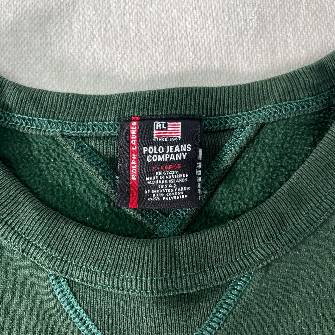 105 폴로랄프로렌 진스 스펠아웃 맨투맨 상품이미지3