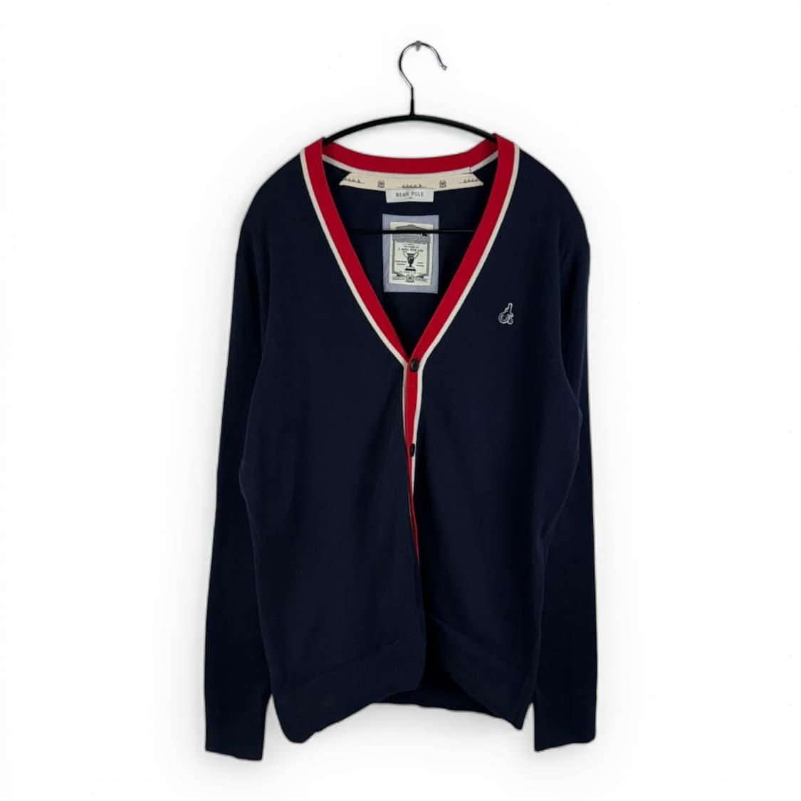 (100) 빈폴 니트 가디건 네이비 상품이미지1