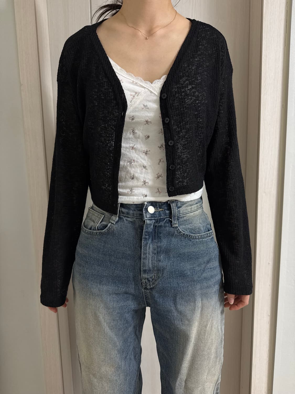 잔꽃 슬리브리스 코디셋 ✿ 상품이미지1