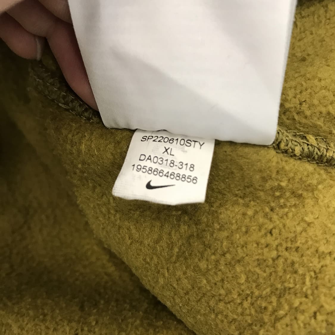 나이키 솔로스우시 NRG 맨투맨 데저트모스 [XL] 상품이미지6