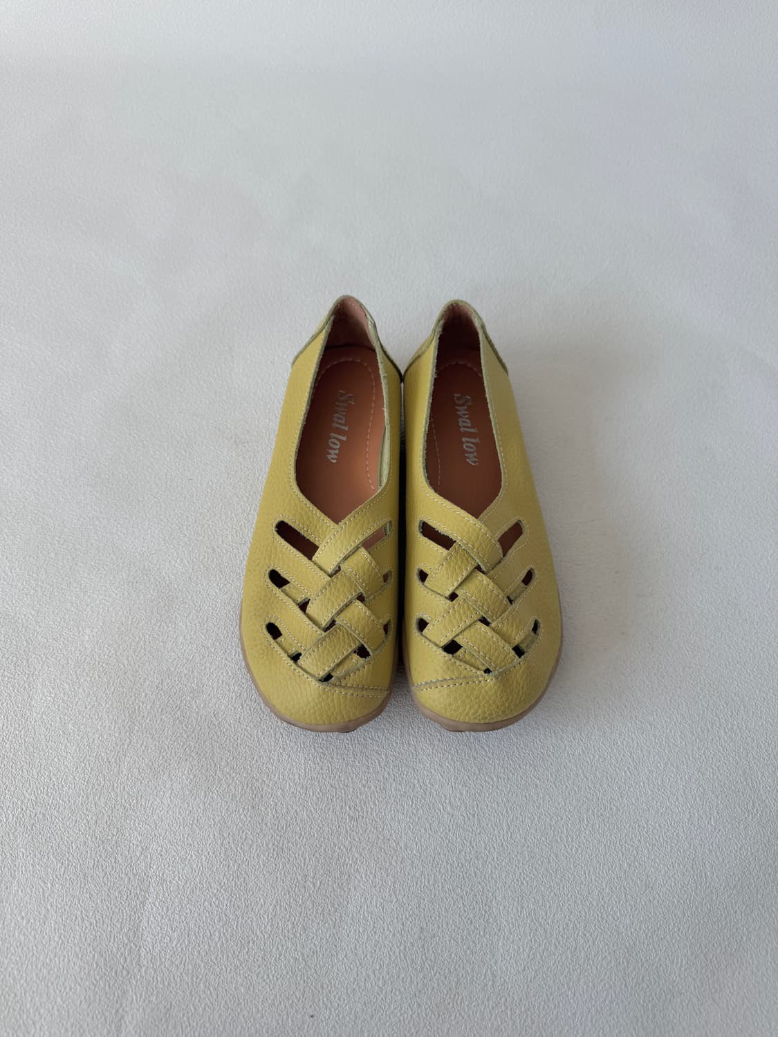 [EU37]Pre owned 레더 플랫슈즈 상품이미지2