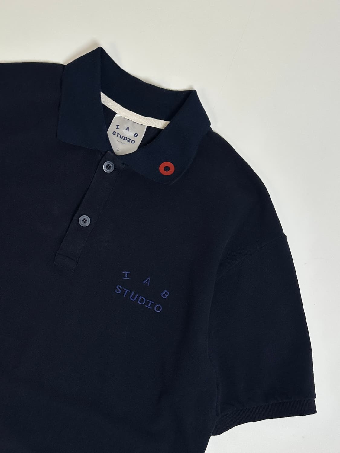 아이앱 스튜디오 피케 하프 셔츠 상품이미지1