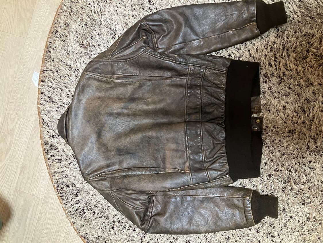 70~80s schott a-2 플라이트 자켓 상품이미지8