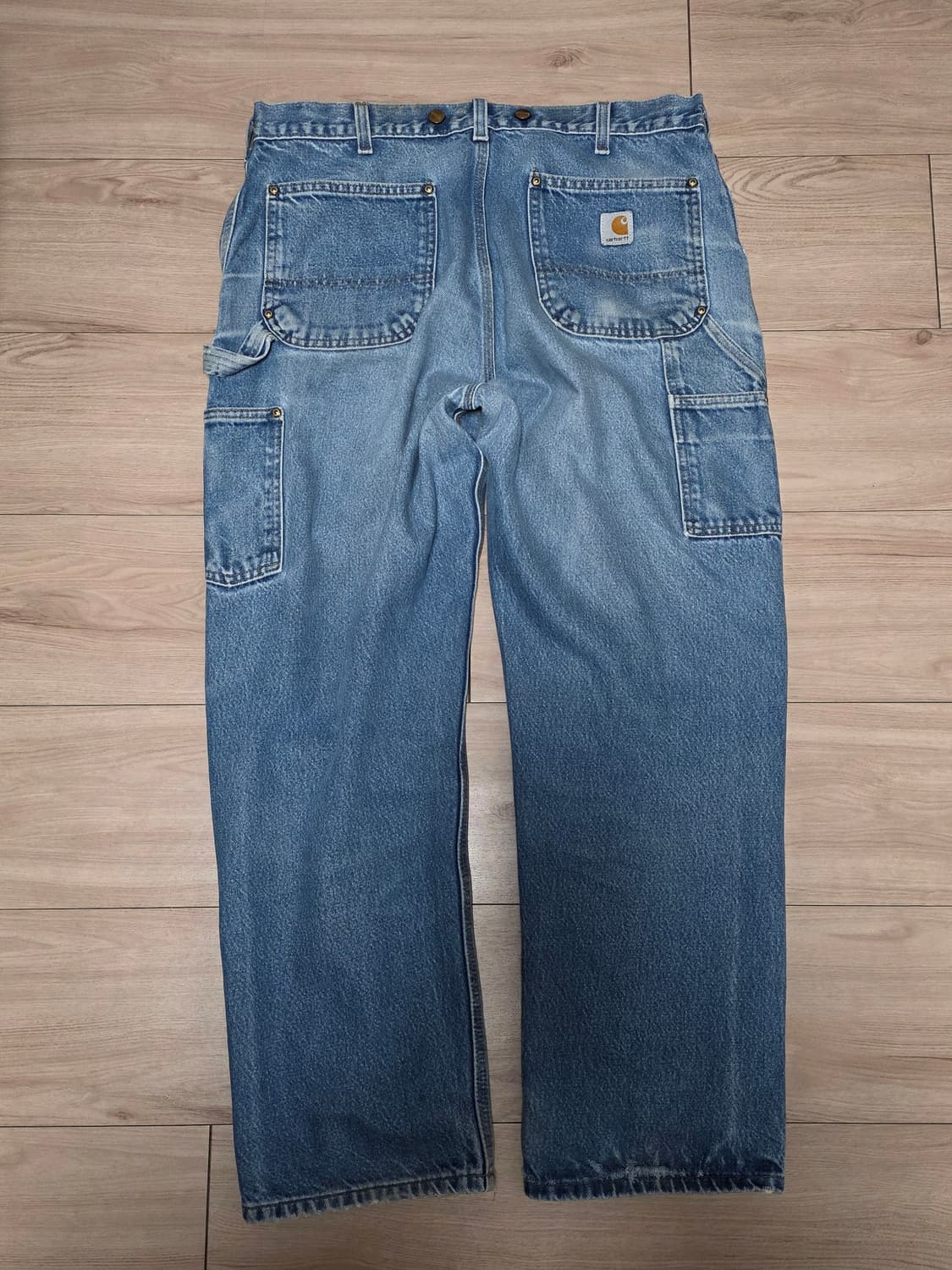 [35"] 빈티지 칼하트 더블니 데님팬츠 팝니다 상품이미지2