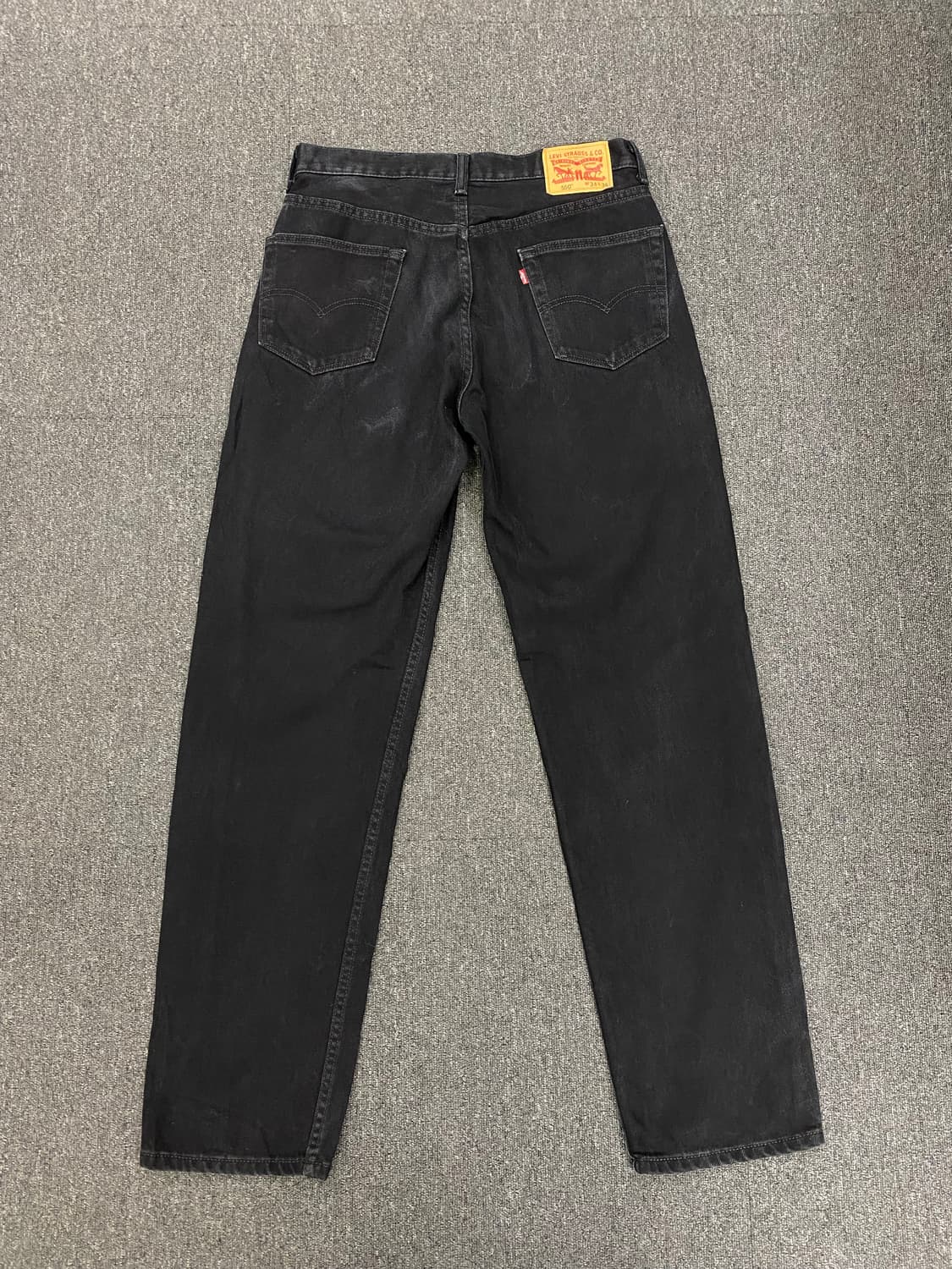 Levis 리바이스 550 흑청 데님팬츠 상품이미지6