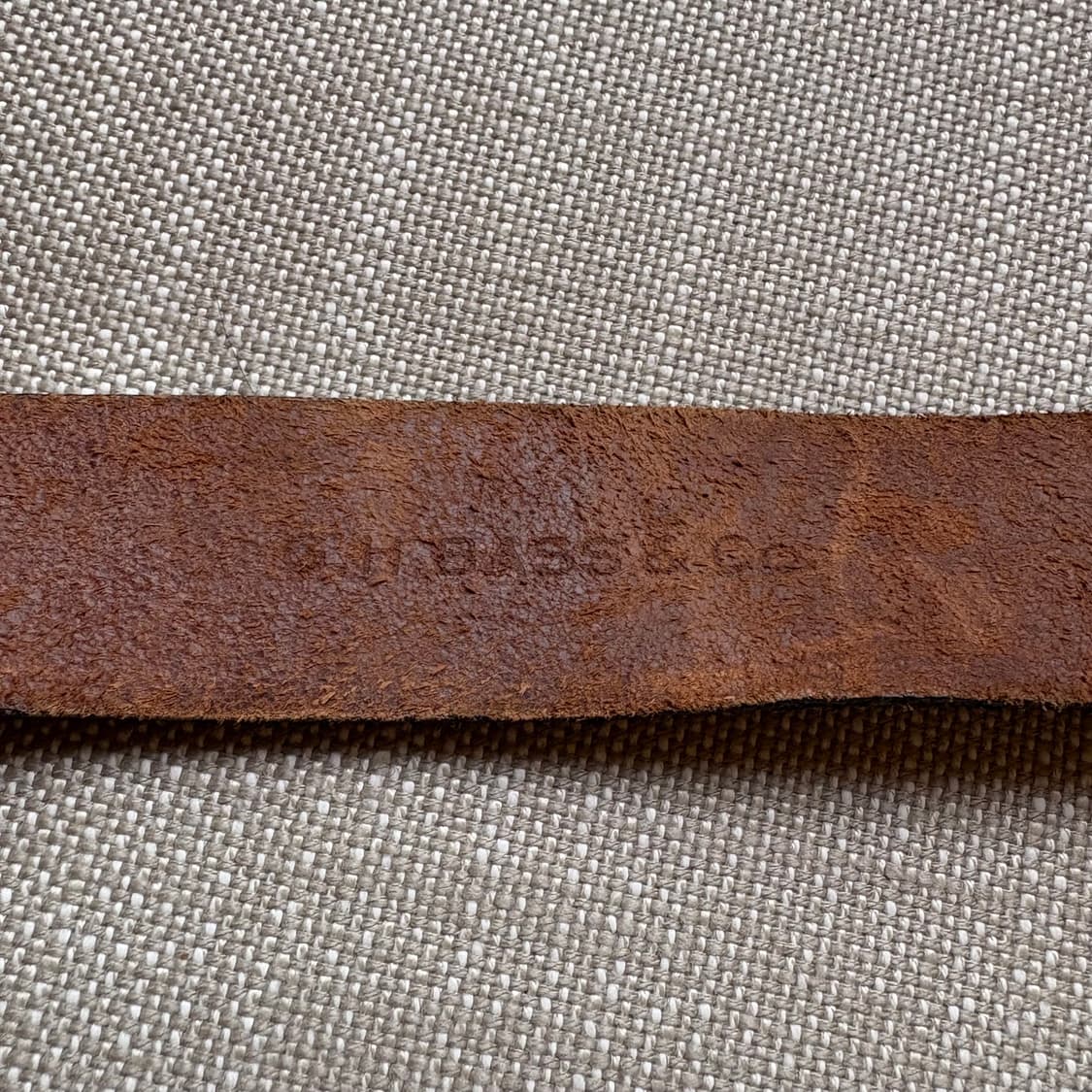 [28-29] 80s USA G.H.BASS 브라운 레더 솔브 버클 벨트 상품이미지9