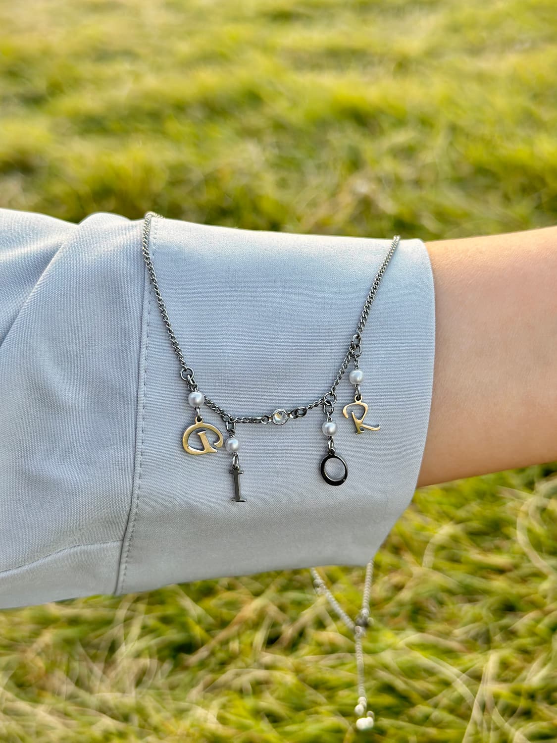 디올 귀걸이➡️목걸이로 리폼 상품이미지2