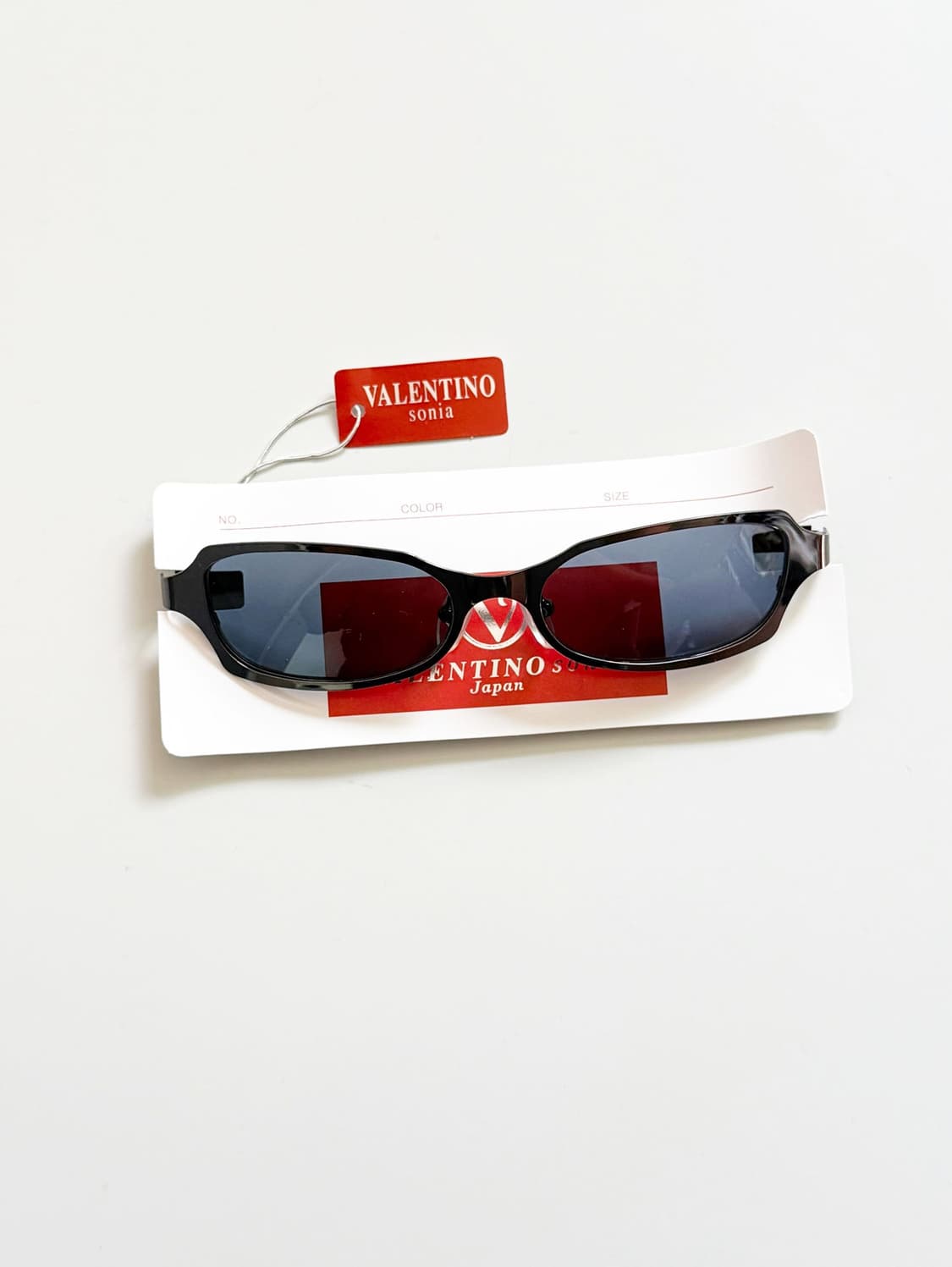 VALENTINO SONIA JAPAN 메탈릭 스퀘어 빈티지 선글라스 상품이미지1