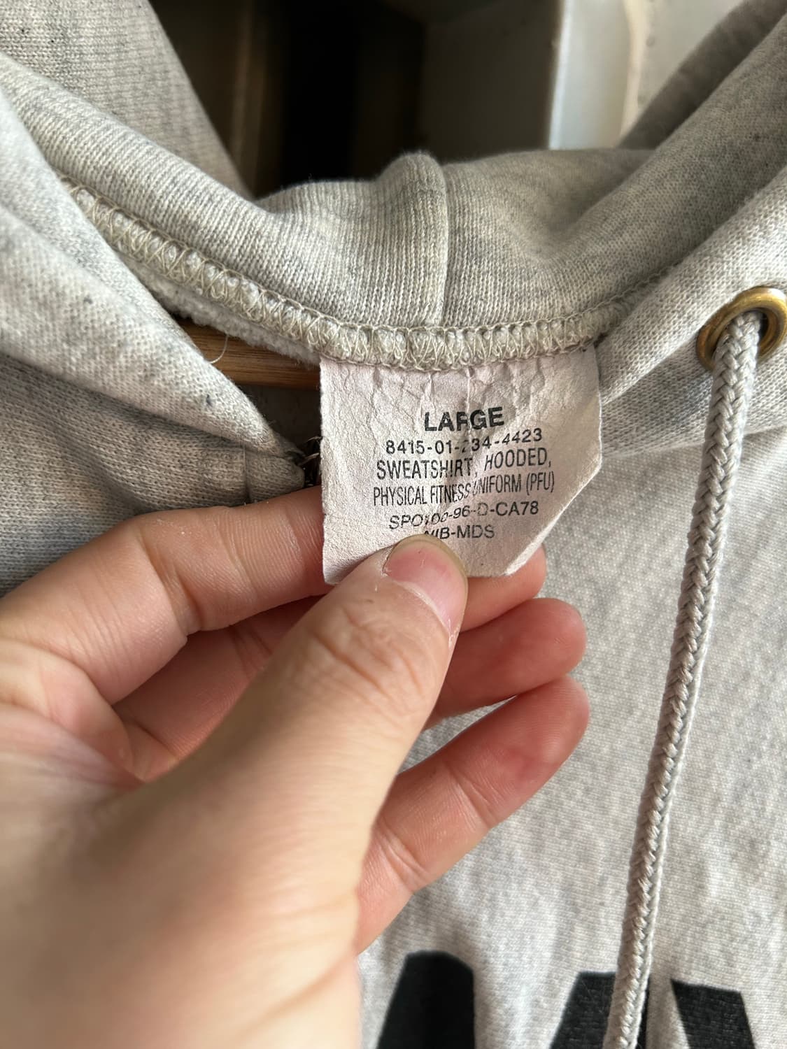 90’s US ARMY 후드집업 상품이미지4