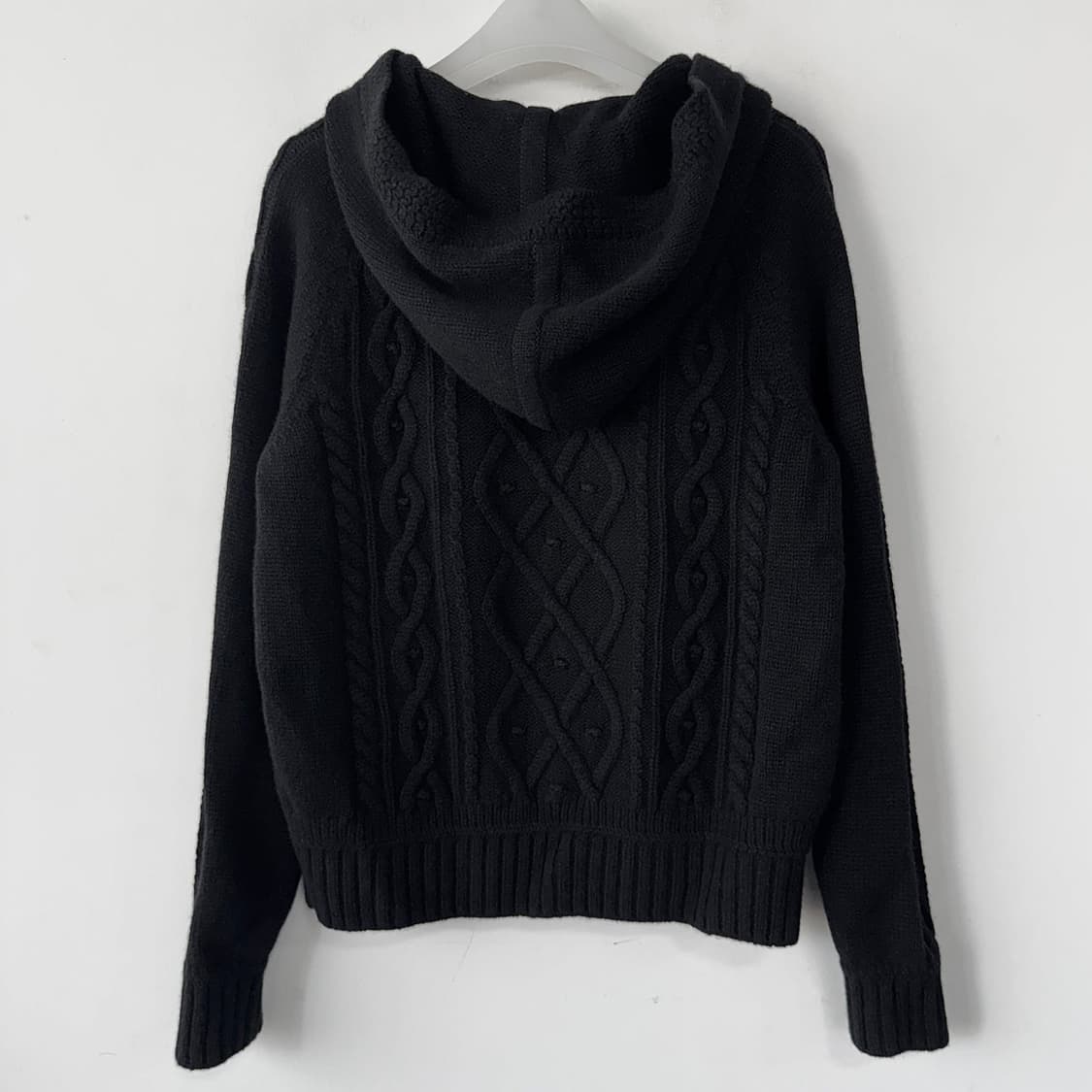 타임 TIME 23 양모 캐시미어 후드 탑 상품이미지6