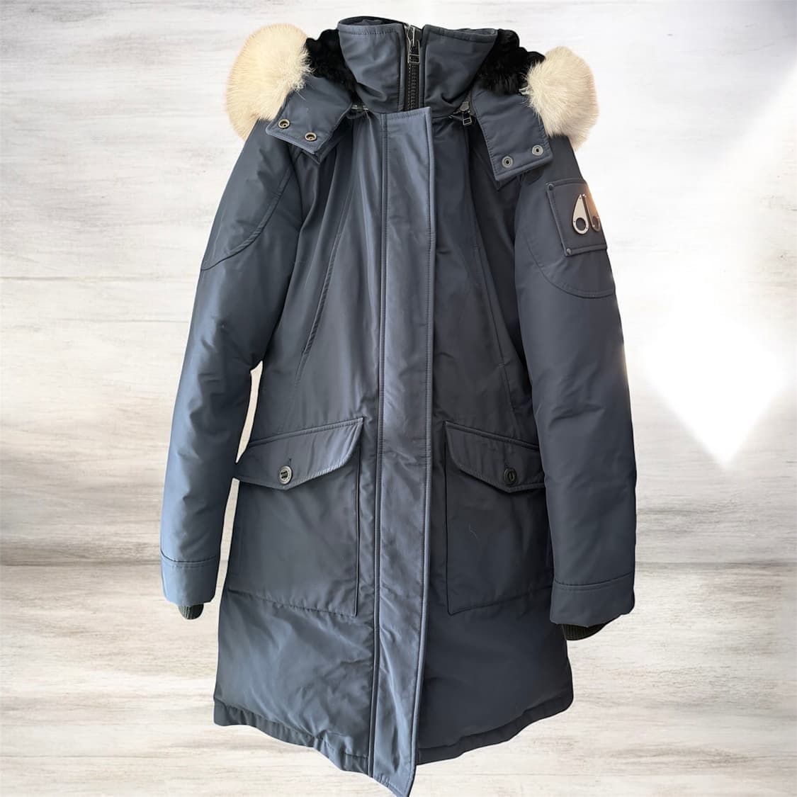 (Clearance)무스너클 여성 패딩 MK2613KLF 네이비 M 상품이미지1