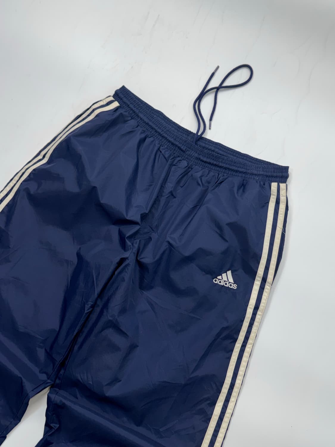 아디다스 삼선 네이비 트랙팬츠 바람막이 조거 바지 상품이미지4