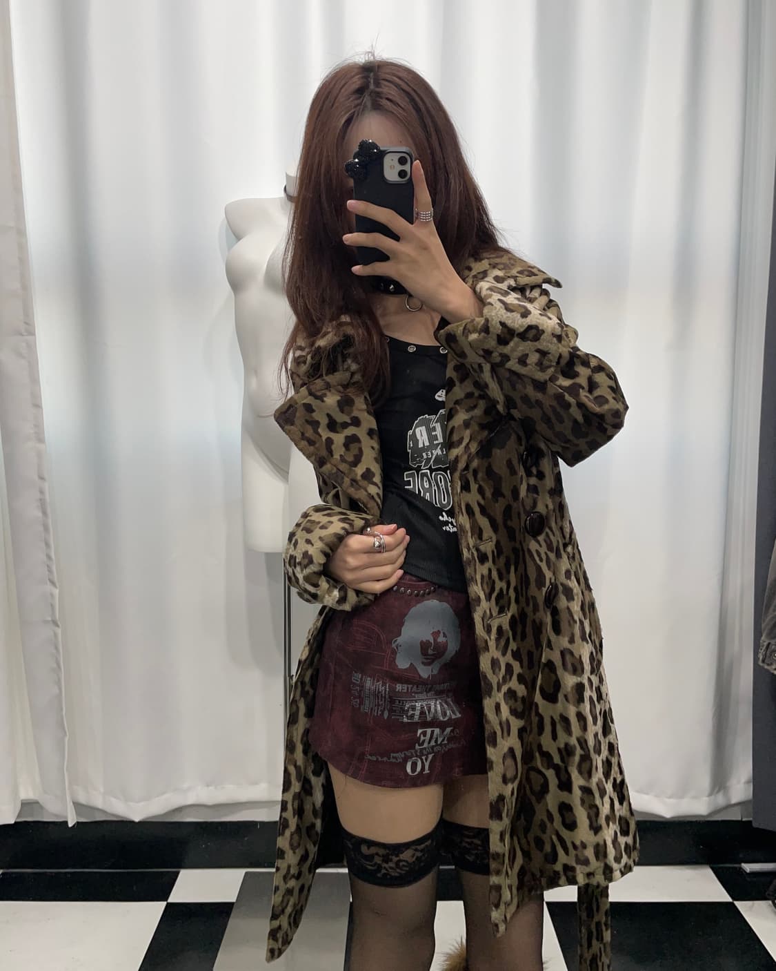 🎸레오파드 코트🎸 상품이미지2