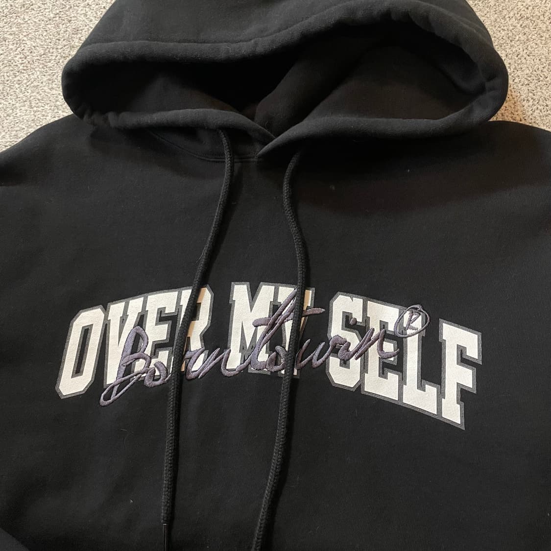 본투윈 크롭 후드티 상품이미지2