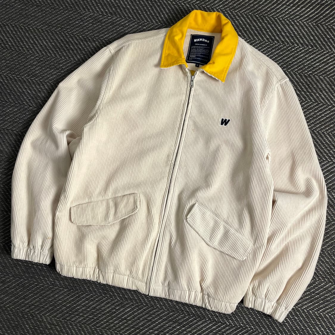 위캔더스 코듀로이 워크 자켓 브라운y 3410 상품이미지1