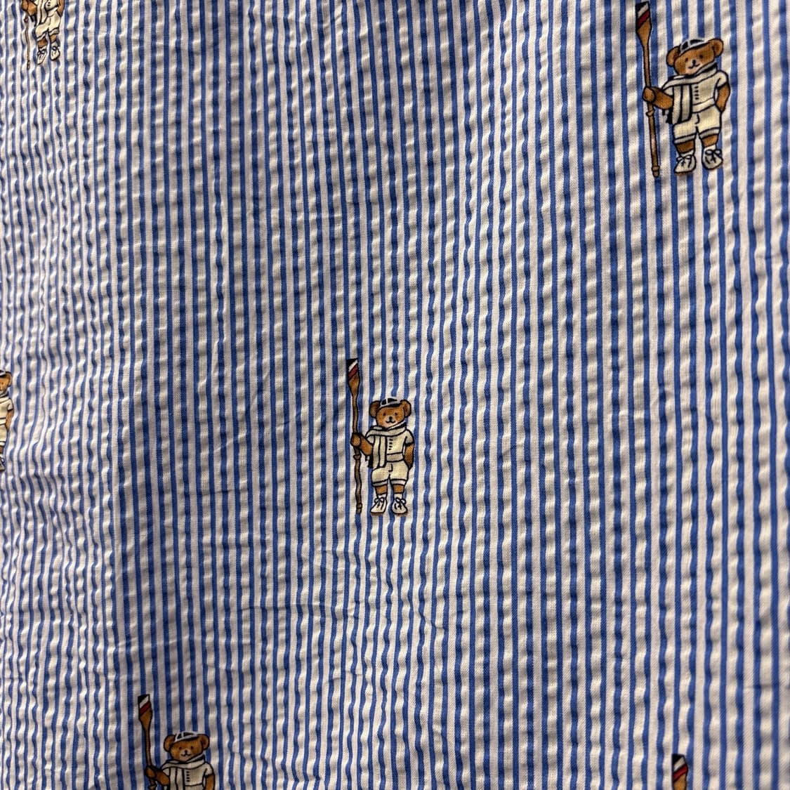 신형라벨 폴로랄프로렌 보트하우스 컬렉션 로잉베어 시어서커 셔츠 N1401 상품이미지7
