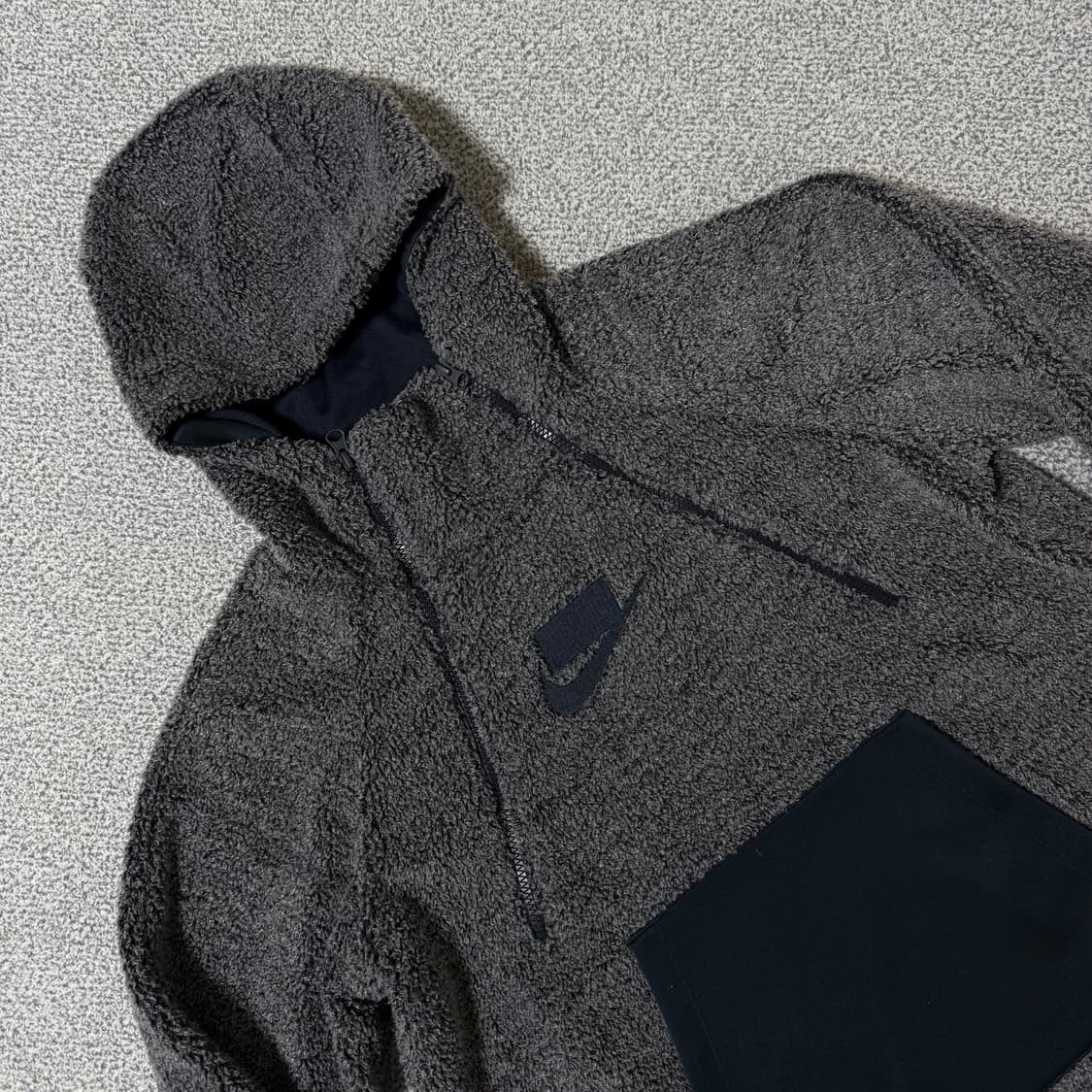 [정가 20만원] 나이키 우먼스 쉐르파 후리스 후드티 상품이미지5