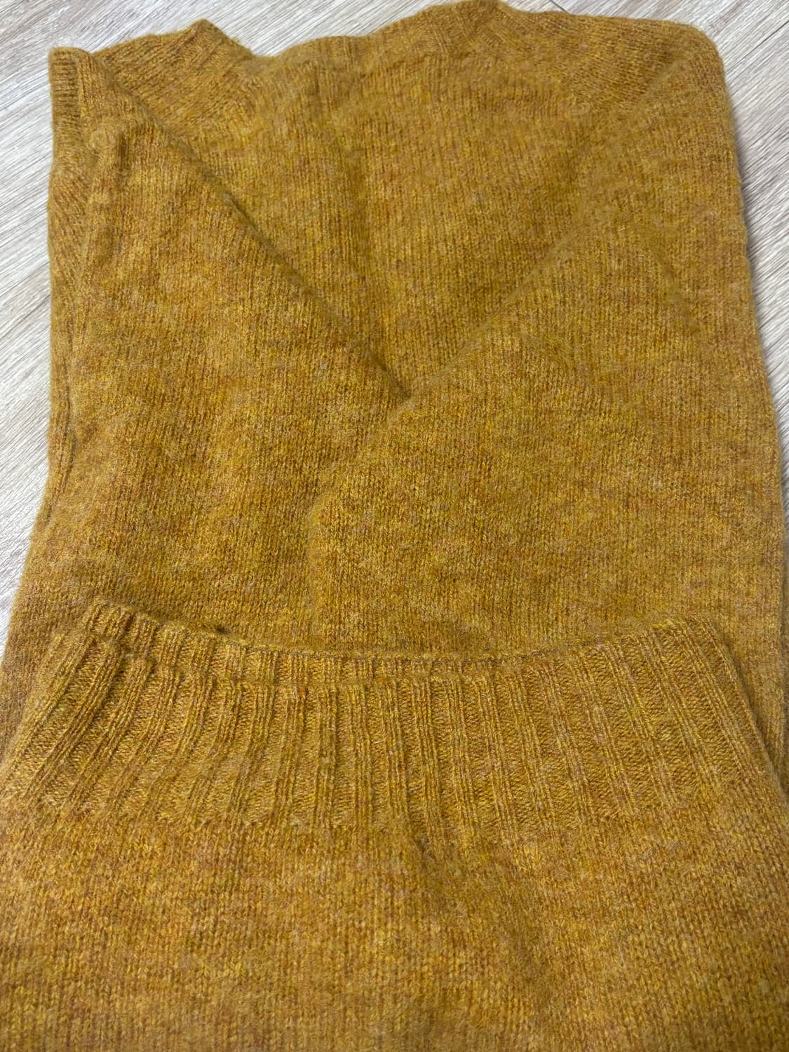 할리오브스코틀랜드 쉐기독 니트 L 상품이미지5