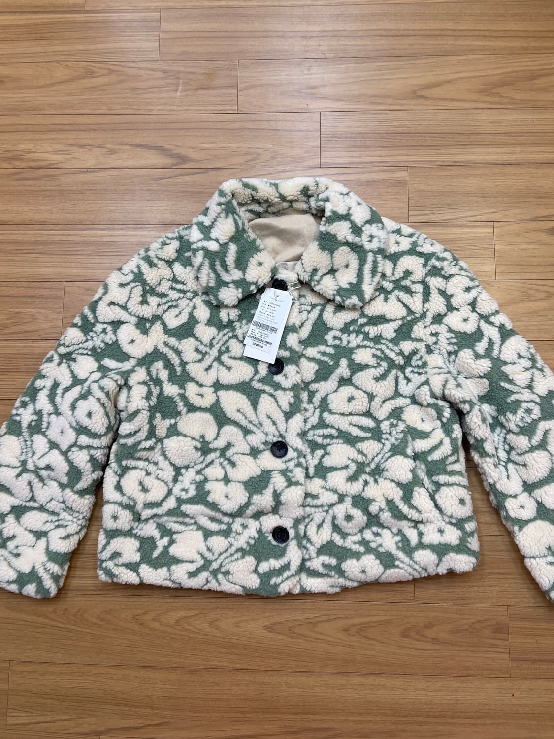 Thursday Island 플라워 뽀글이 자켓 S 상품이미지1