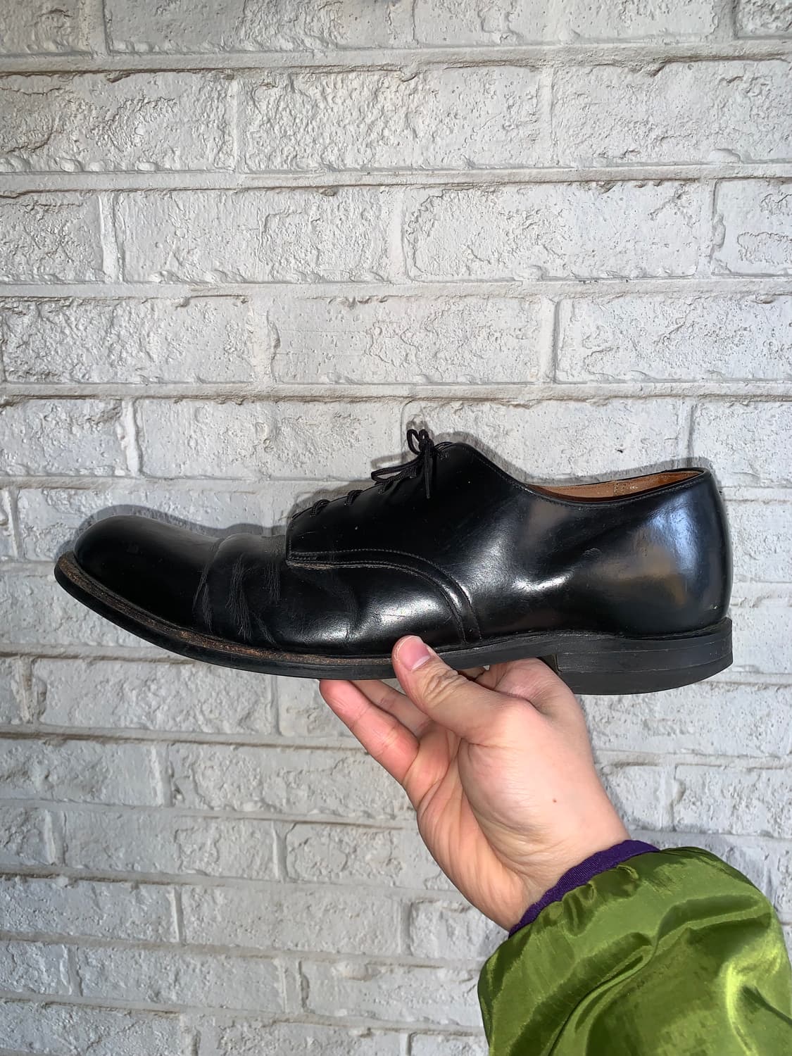 80년대 미해군 서비스 슈즈 해군 단화 280-285  상품이미지2