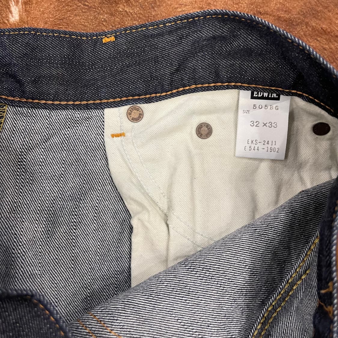 EDWIN 505 BAGGY  w32L33 상품이미지9