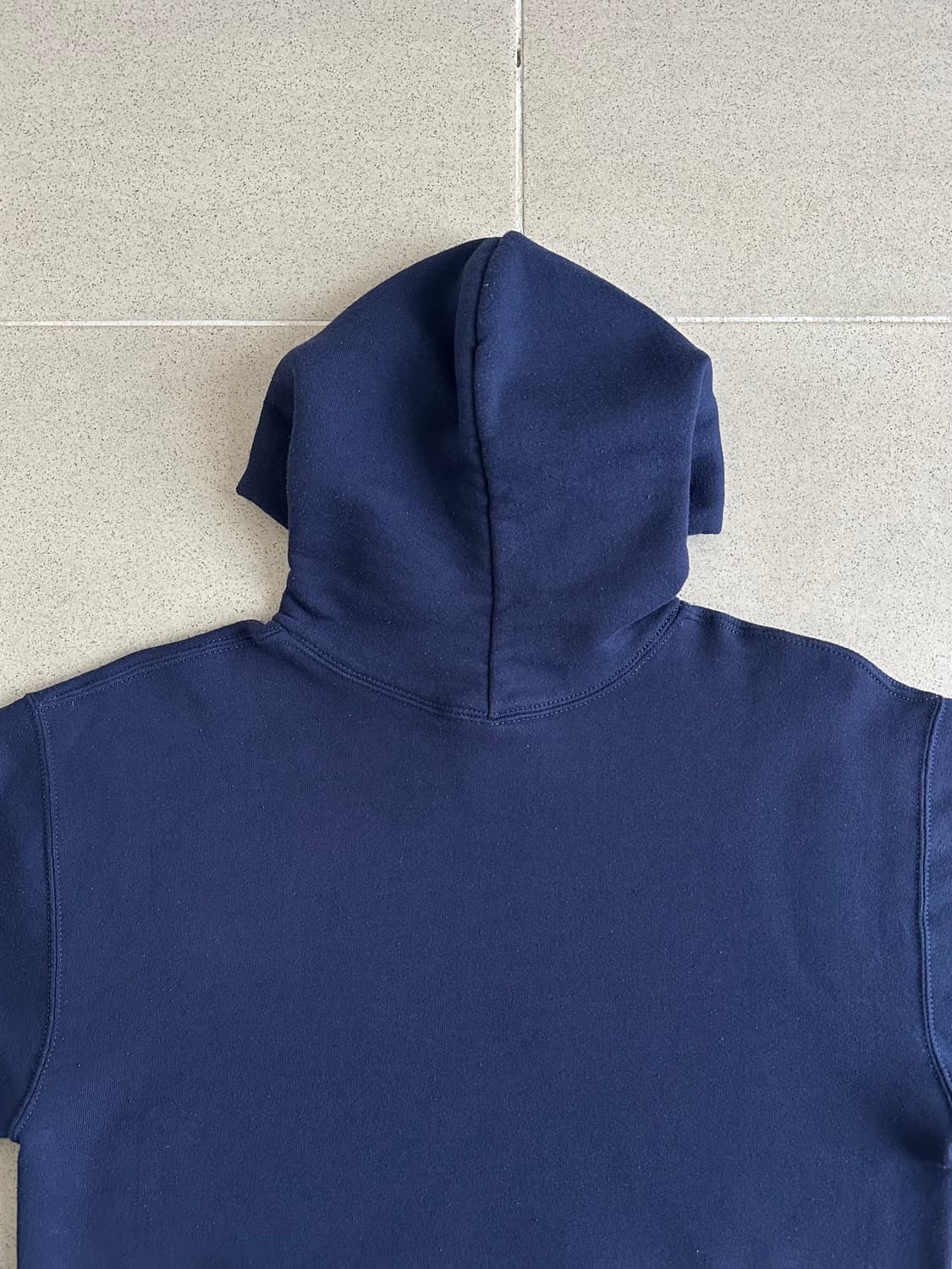 90s 빈티지 러셀 후드 네이비 L USA 상품이미지5