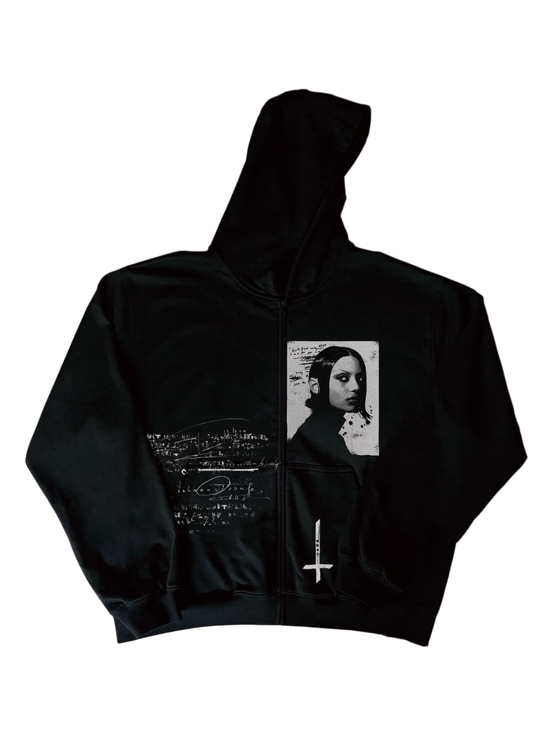 Night Reliquary Zip Hoodie 상품이미지1